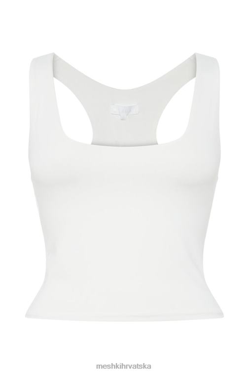 Meshki alyssa racer natrag na vrh XH4NH1166 odjeća bijela