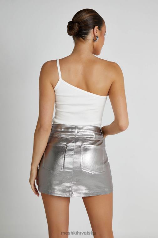 Meshki bethany top na jedno rame XH4NH821 odjeća bijela