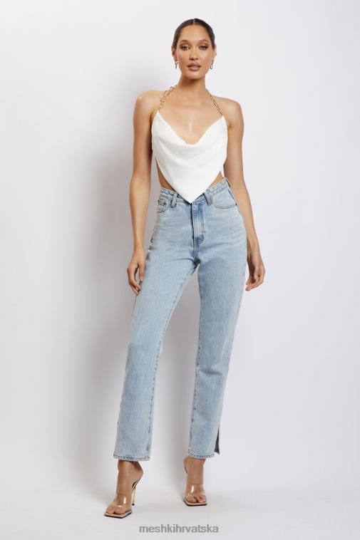 Meshki brianna kapa zlatni lanac vrh XH4NH1181 odjeća bijela