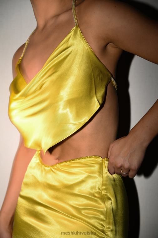 Meshki christie diamante kauč kauč ovratnik top XH4NH1028 odjeća šartrez