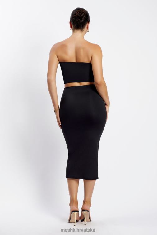 Meshki dakota tube top XH4NH928 odjeća crno