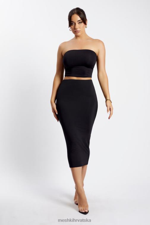 Meshki dakota tube top XH4NH928 odjeća crno
