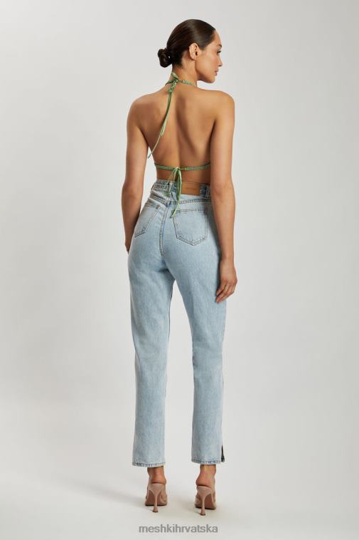 Meshki daphne diamante halter s ovratnikom XH4NH926 odjeća zelena