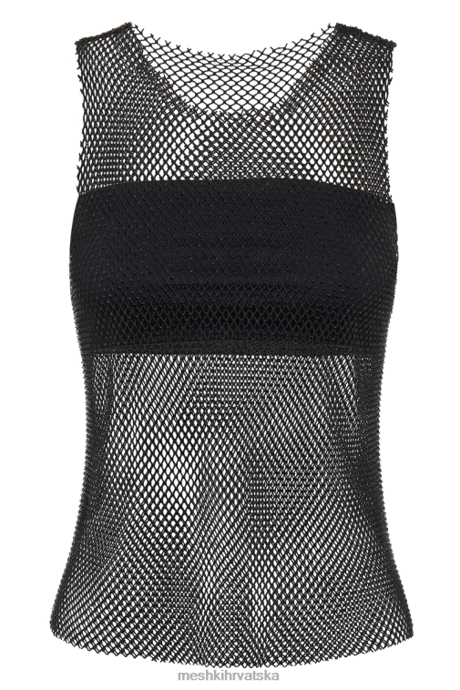 Meshki emerson mrežasti majica bez rukava XH4NH802 odjeća crno