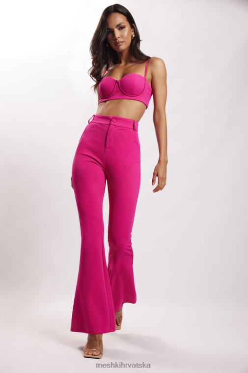 Meshki fiorella crepe top poprsje XH4NH1160 odjeća fuksija