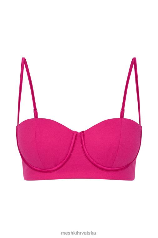 Meshki fiorella crepe top poprsje XH4NH1160 odjeća fuksija