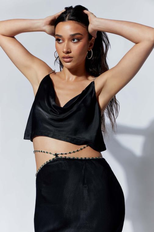 Meshki havva dijamantski vrh XH4NH1042 odjeća crno