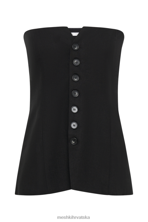 Meshki innis laneni gornji dio bez naramenica XH4NH817 odjeća crno