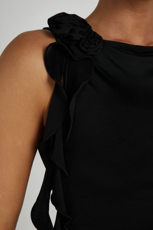 Meshki isabella ružičasti top bez rukava XH4NH782 odjeća crno