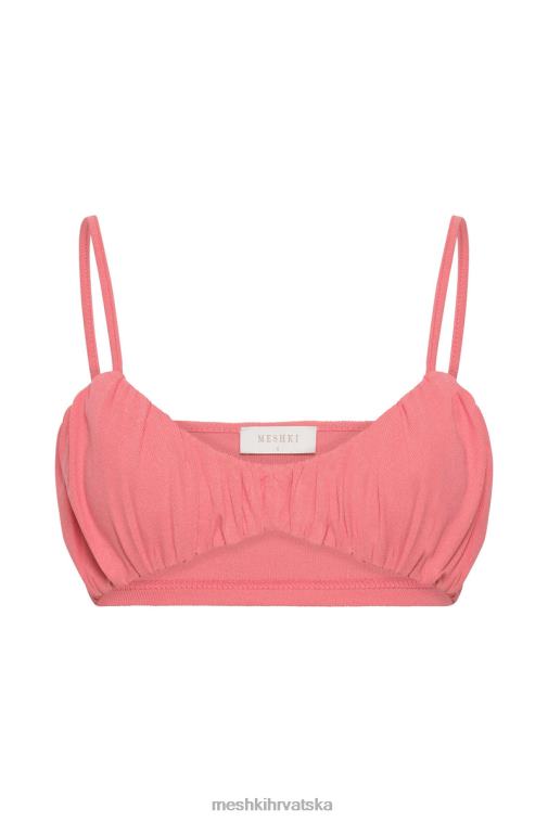 Meshki jordan naboran prednji dio v prednji vrh XH4NH1186 odjeća ružičasta