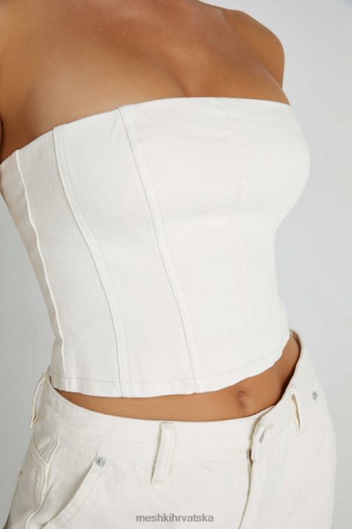 Meshki jordana traper tube top XH4NH1286 odjeća ekru