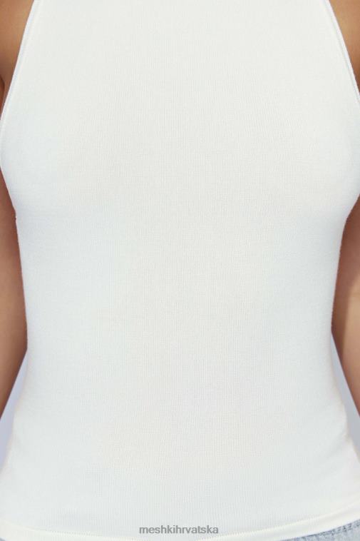 Meshki kelly duga linija vrh XH4NH1061 odjeća prljavo bijelo