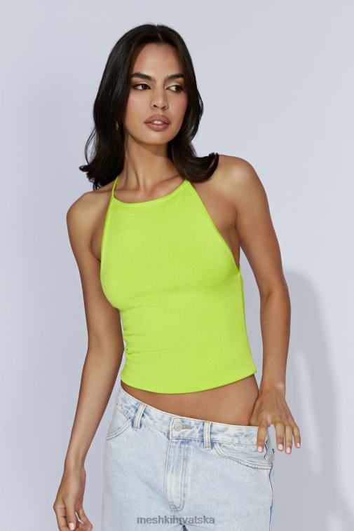 Meshki kelly duga linija vrh XH4NH1063 odjeća svježe zelene