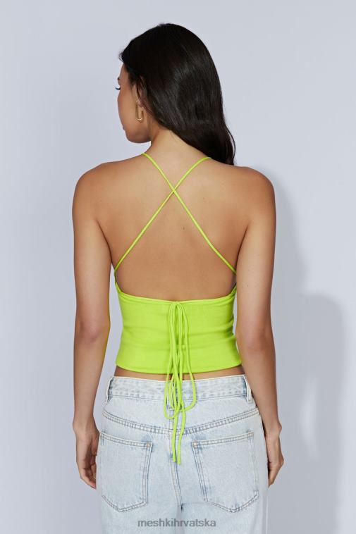 Meshki kelly duga linija vrh XH4NH1063 odjeća svježe zelene