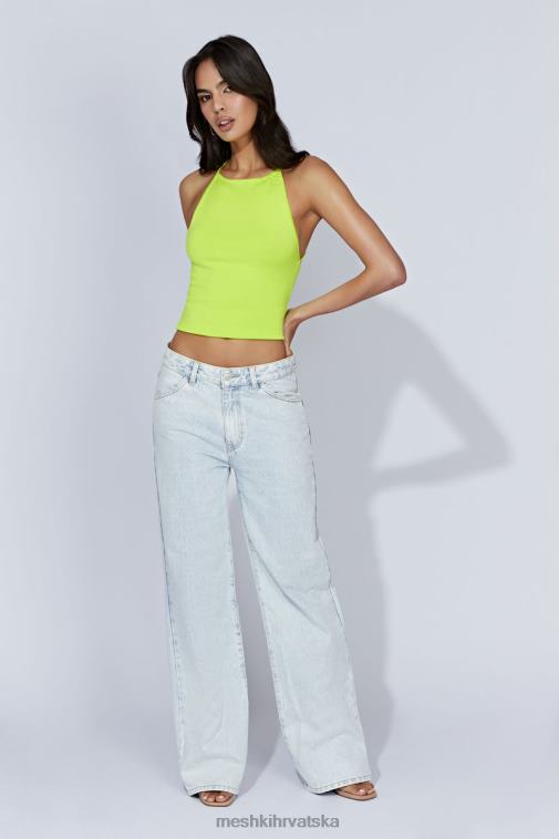 Meshki kelly duga linija vrh XH4NH1063 odjeća svježe zelene