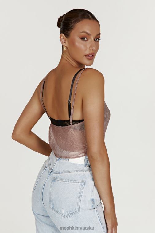 Meshki kiana preljevni kamisol XH4NH1027 odjeća tupe