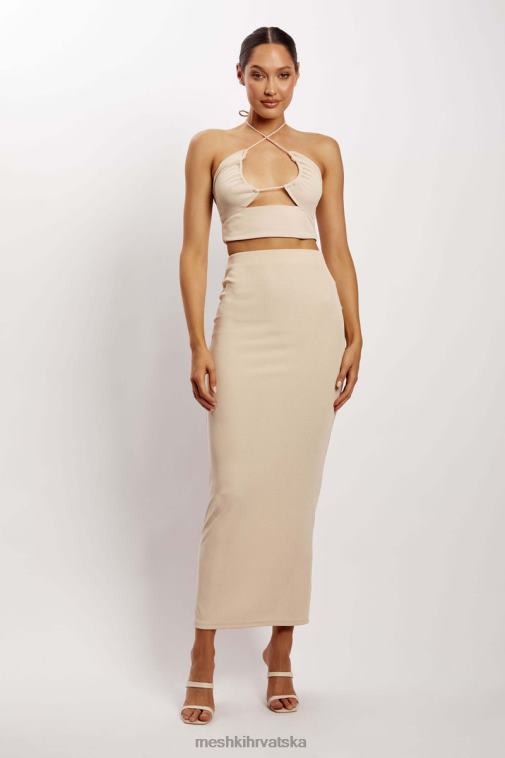 Meshki renee omot preko vrha s naborima XH4NH1152 odjeća kamen