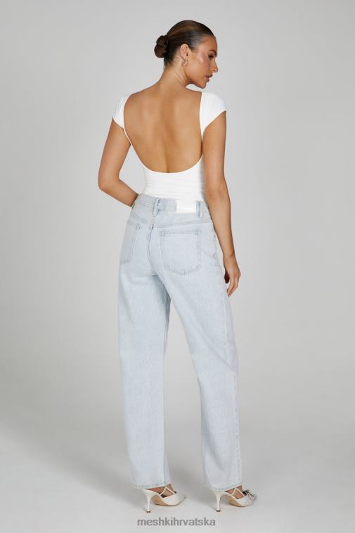 Meshki reyna gornji dio s parangalom od recikliranog najlona XH4NH806 odjeća bijela