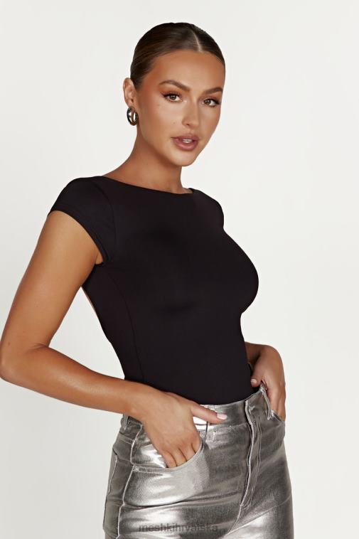 Meshki reyna gornji dio s parangalom od recikliranog najlona XH4NH828 odjeća crno