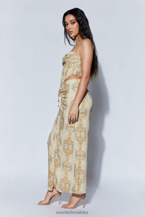 Meshki cyra gornji dio korzeta XH4NH972 odjeća perzijski ispis