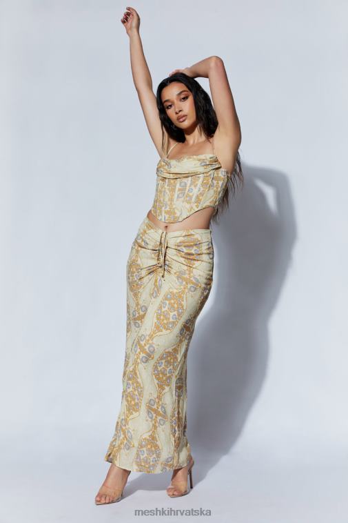 Meshki cyra gornji dio korzeta XH4NH972 odjeća perzijski ispis