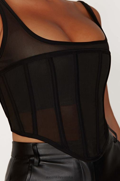 Meshki delaney korzet poprsje XH4NH875 odjeća crno