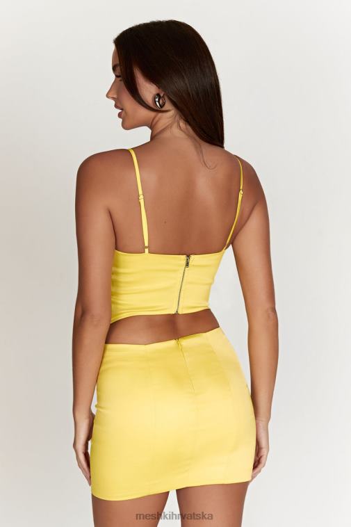 Meshki desirie dugi korzet XH4NH1003 odjeća limun