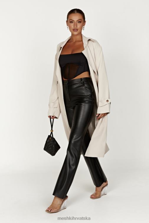 Meshki jada mrežasti korzet poprsje XH4NH993 odjeća crno