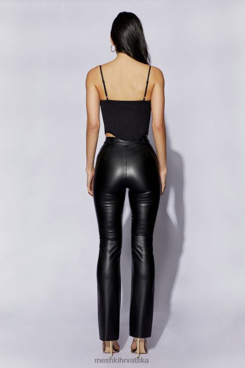 Meshki janice gornji dio korzeta s parangalom XH4NH1051 odjeća crno