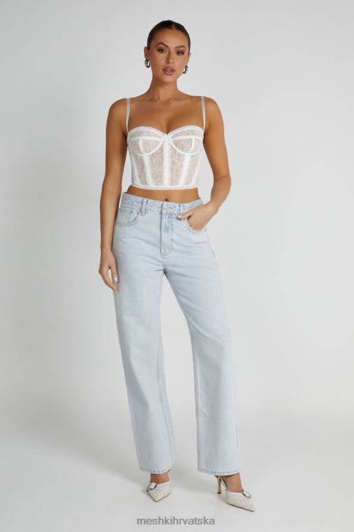 Meshki poprsje od sansa čipke XH4NH794 odjeća bijela