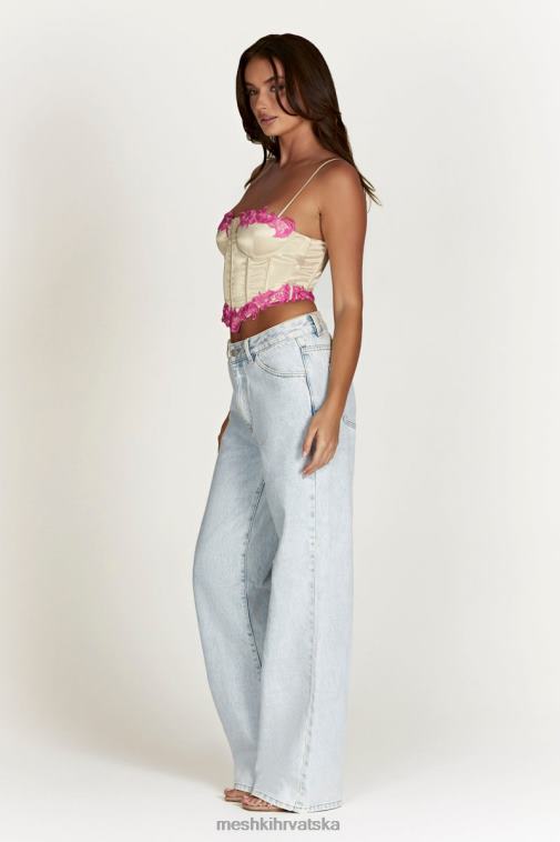 Meshki tatiana gornji dio korzeta s čipkom XH4NH1017 odjeća gola