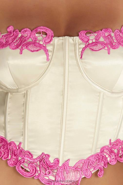 Meshki tatiana gornji dio korzeta s čipkom XH4NH1017 odjeća gola