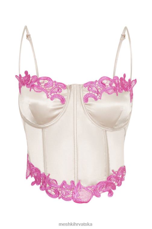 Meshki tatiana gornji dio korzeta s čipkom XH4NH1017 odjeća gola