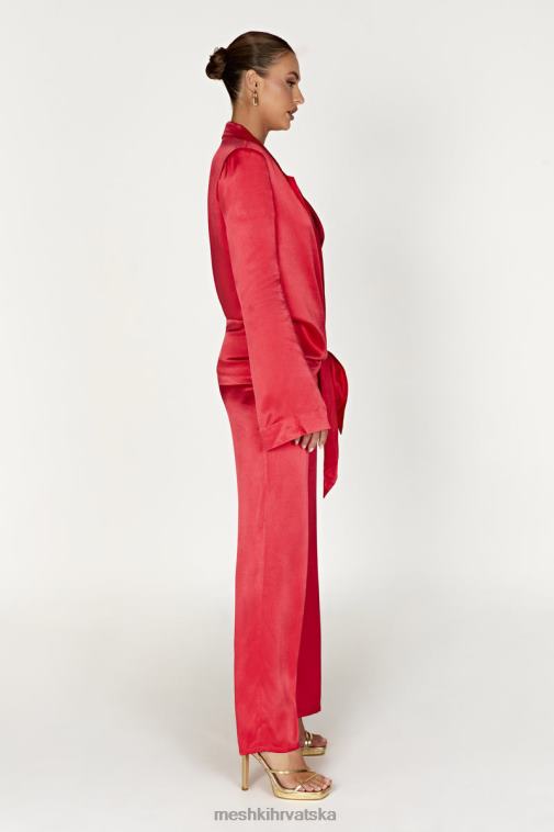Meshki aspyn satenska jakna XH4NH1655 odjeća Crvena