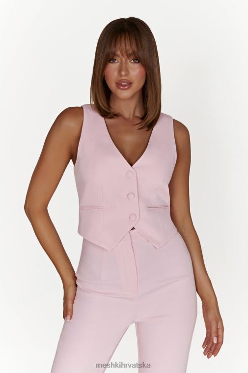 Meshki blair krep kaput oko struka XH4NH956 odjeća rumenilo ružičasto