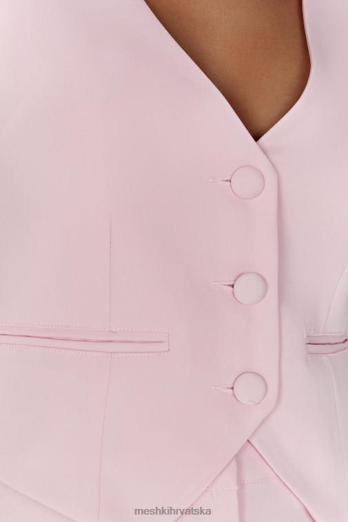 Meshki blair krep kaput oko struka XH4NH956 odjeća rumenilo ružičasto