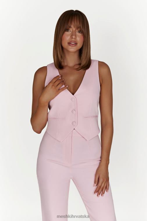 Meshki blair krep kaput oko struka XH4NH956 odjeća rumenilo ružičasto