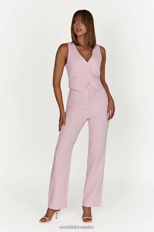 Meshki blair krep kaput oko struka XH4NH956 odjeća rumenilo ružičasto