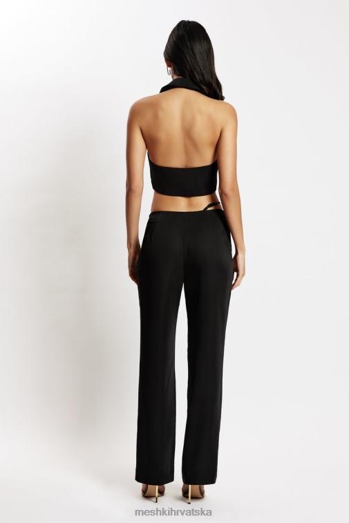 Meshki semara skraćeni prsluk XH4NH1155 odjeća crno