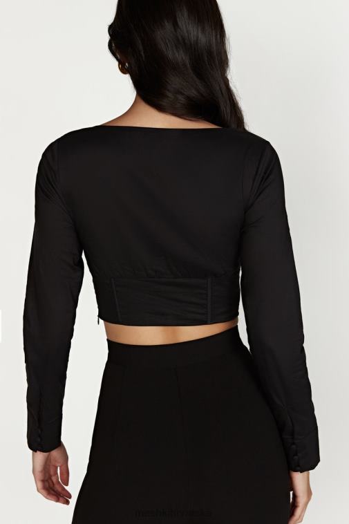 Meshki zahara korzet košulja XH4NH982 odjeća crno