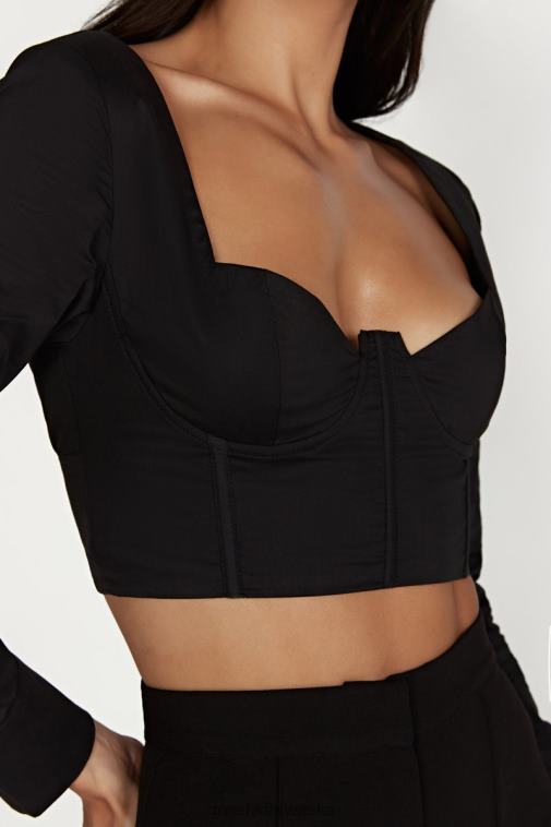 Meshki zahara korzet košulja XH4NH982 odjeća crno