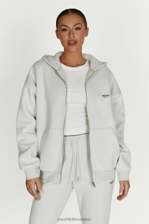 Meshki corrie majica s patentnim zatvaračem XH4NH880 odjeća dim siv