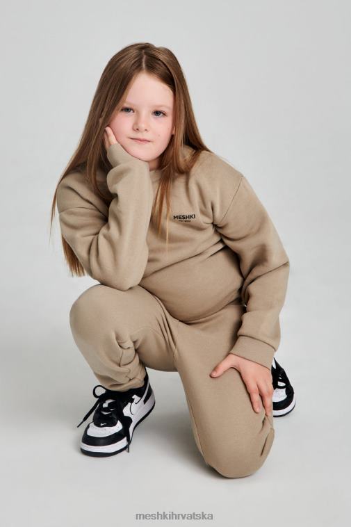 Meshki phoenix ku džemper s ovratnikom XH4NH1492 odjeća cement