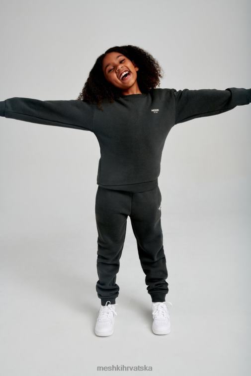 Meshki phoenix ku džemper s ovratnikom XH4NH1501 odjeća sumrak crn