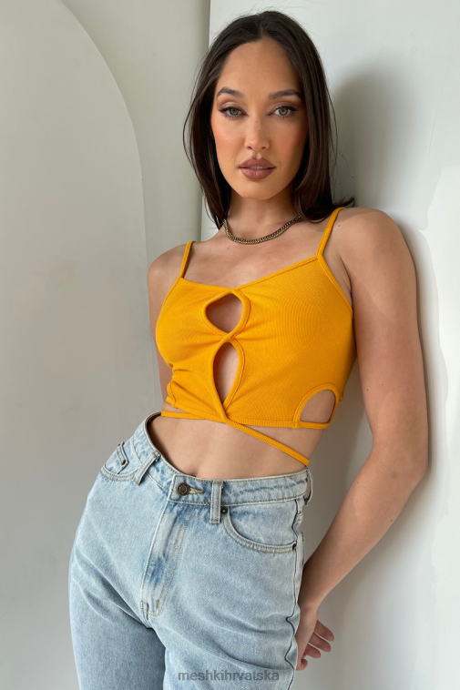 Meshki ayesha izrezala singlet XH4NH1199 odjeća mango
