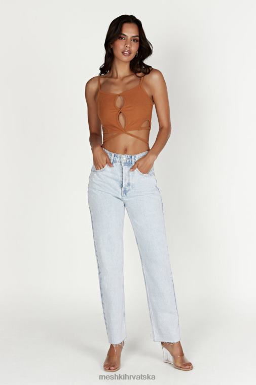 Meshki ayesha izrezala singlet XH4NH1201 odjeća biskvit