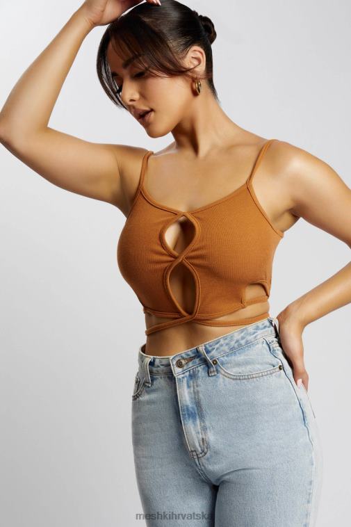 Meshki ayesha izrezala singlet XH4NH1201 odjeća biskvit