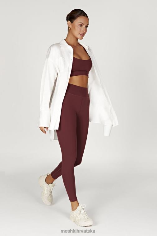 Meshki elise v back cami skraćeni top XH4NH941 odjeća od mahagonija