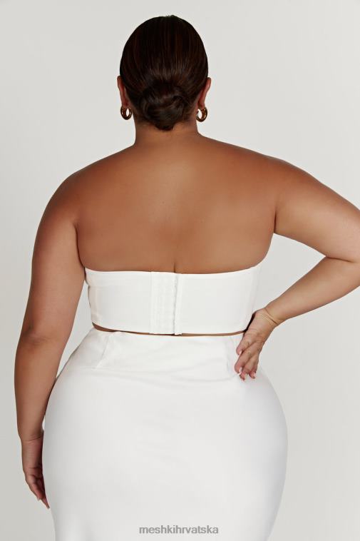 Meshki paloma rose crop top XH4NH868 odjeća bijela