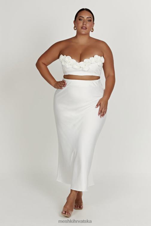 Meshki paloma rose crop top XH4NH868 odjeća bijela